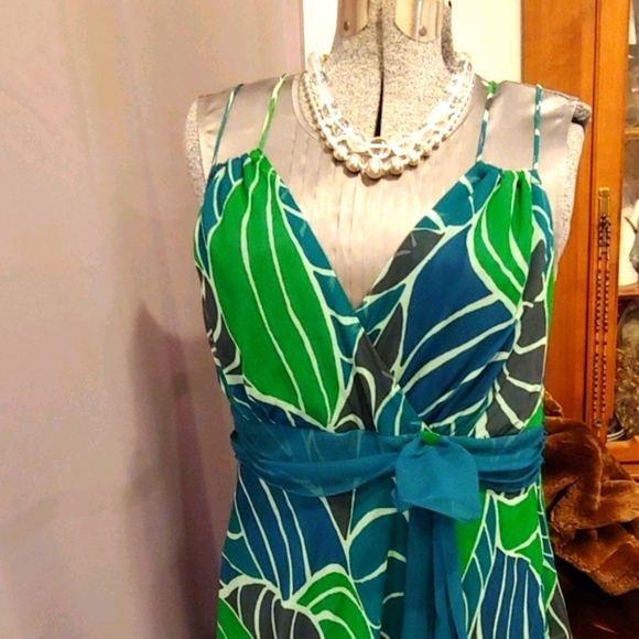 Beautiful Jonathan Martin Washable Silk Dress - Picture 2 of 6